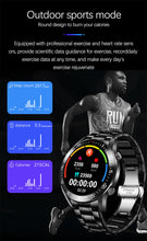 Carica l&#39;immagine nel visualizzatore di Gallery, LIGE 2020 New Full circle touch screen Mens Smart Watches IP68 Waterproof Sports Fitness Watch