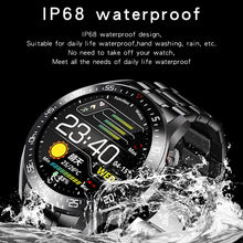 Charger l&#39;image dans la galerie, LIGE 2020 New Full circle touch screen Mens Smart Watches IP68 Waterproof Sports Fitness Watch