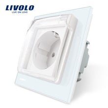 Laden Sie das Bild in den Galerie-Viewer, Livolo EU Standard outdoor wall Socket, AC 110~250V 16A Wall Power Socket