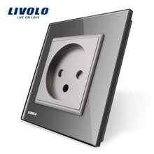 Charger l&#39;image dans la galerie, Livolo luxury Wall Touch Sensor Switch,Light Switch,switch power,Crystal Glass