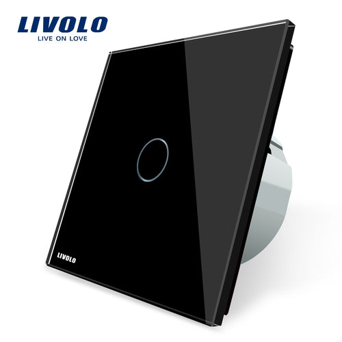 Livolo luxury Wall Touch Sensor Switch,Light Switch,switch power,Crystal Glass