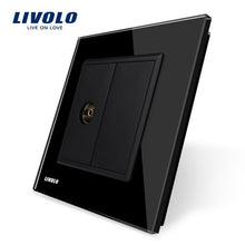 Load image into Gallery viewer, Livolo luxury Wall Touch Sensor Switch,Light Switch,switch power,Crystal Glass