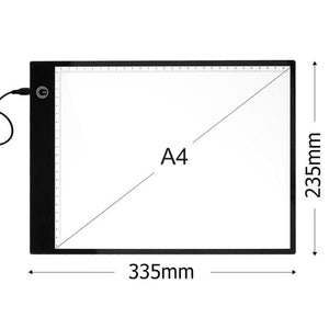 A4 Drawing Tablet Digital Graphic Electronics LED Writing Board Art Student Copy Painting Tablet