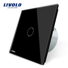 Load image into Gallery viewer, Livolo Wall Light Touch Switch With Crystal Glass Panel,colorful switch,led indicator light
