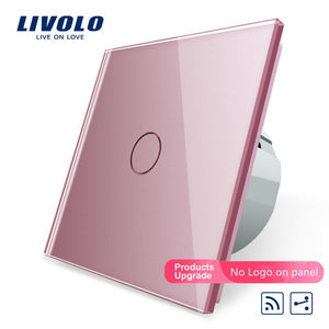 Livolo EU Standard Wireless Switch 1Gang 2 Way ,With Remote Function,C701SR