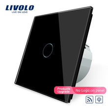 Carica l&#39;immagine nel visualizzatore di Gallery, Livolo EU Standard Switch,220~250V ,Remote and Dimmer function Wall Light Switch,C701DR