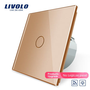 Livolo EU Standard Switch,220~250V ,Remote and Dimmer function Wall Light Switch,C701DR