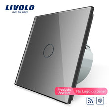 Carica l&#39;immagine nel visualizzatore di Gallery, Livolo EU Standard Switch,220~250V ,Remote and Dimmer function Wall Light Switch,C701DR