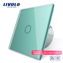 Laden Sie das Bild in den Galerie-Viewer, Livolo EU Standard Switch,220~250V ,Remote and Dimmer function Wall Light Switch,C701DR