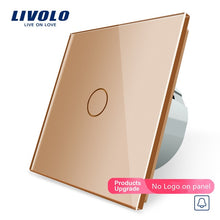 Load image into Gallery viewer, Livolo EU Standard, Door Bell Switch, Crystal Glass Switch Panel