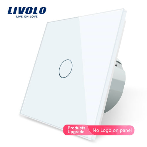 Livolo luxury Wall Touch Sensor Switch,Light Switch,Crystal Glass,Power Socket