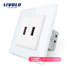 Load image into Gallery viewer, Livolo luxury Wall Touch Sensor Switch,Light Switch,Crystal Glass,Power Socket