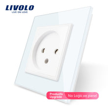 Charger l&#39;image dans la galerie, Livolo luxury Wall Touch Sensor Switch,Light Switch,Crystal Glass,Power Socket