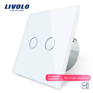 Livolo luxury Wall Touch Sensor Switch,Light Switch,Crystal Glass,Power Socket
