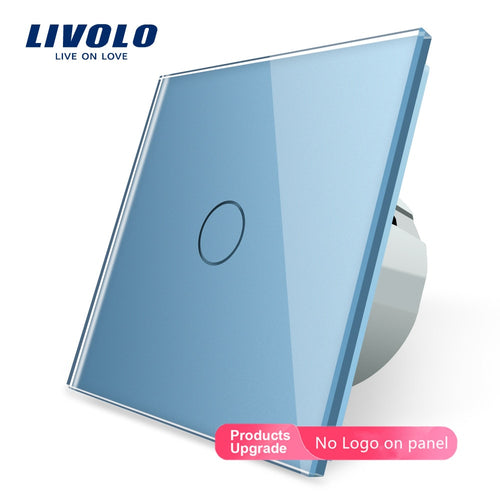 Livolo luxury Wall Touch Sensor Switch,Light Switch,Crystal Glass,Power Socket