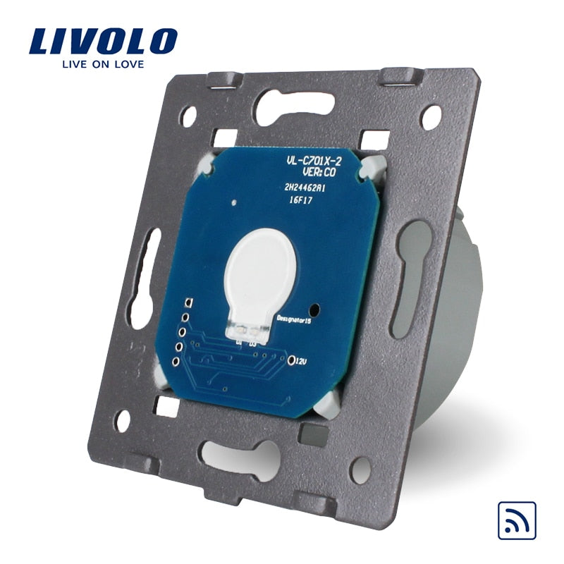 Livolo EU Standard Remote Switch Without Glass Panel, AC 220~250V