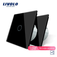 Load image into Gallery viewer, Livolo EU Standard 2 Ways Control Wall Touch Screen Switch, 7Colors CrystalPanel