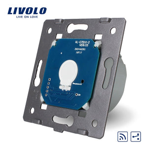 Livolo EU Standard ,1Gang 2 Way, Touch Remote Switch Without Glass Panel