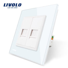 Charger l&#39;image dans la galerie, Livolo luxury Wall Touch Sensor Switch,Light Switch,smart switch ,Crystal Glass