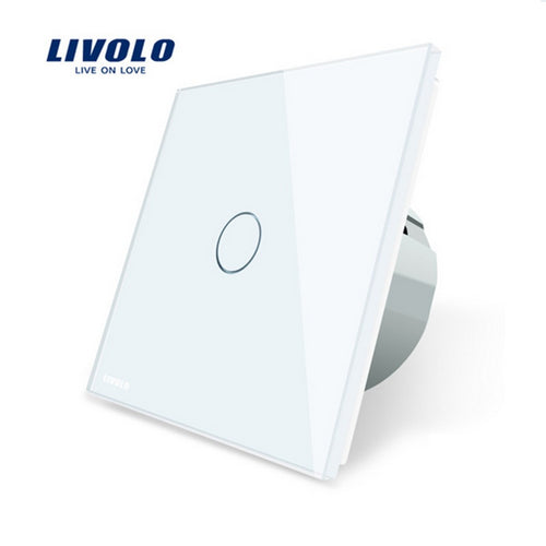 Livolo EU standard Touch Switch and Wall Light Switch, Grey Color