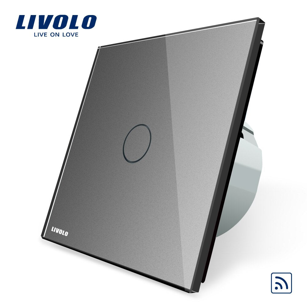 Livolo EU Standard Remote Switch, Wall Light Remote Touch Switch