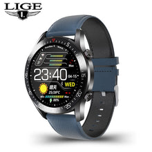 Laden Sie das Bild in den Galerie-Viewer, LIGE 2020 New Full circle touch screen Mens Smart Watches IP68 Waterproof Sports Fitness Watch