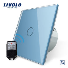 Load image into Gallery viewer, Livolo EU Standard Remote Switch, Wall Light Remote Touch Switch With Mini Remote Controller
