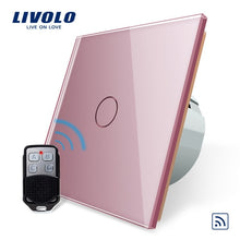 Load image into Gallery viewer, Livolo EU Standard Remote Switch, Wall Light Remote Touch Switch With Mini Remote Controller