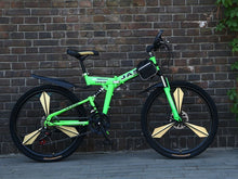 Carica l&#39;immagine nel visualizzatore di Gallery, 26 inch mountain bike 21 speed  Folding mountain bicycle