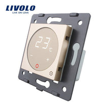 Carica l&#39;immagine nel visualizzatore di Gallery, Livolo Thermostat  EU Standard  Temperature Control(without glass panel) , Heating device