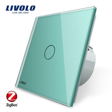 Load image into Gallery viewer, Livolo EU Zigbee Smart Home Wall Touch Switch, Touch WiFi APP Control, google home control