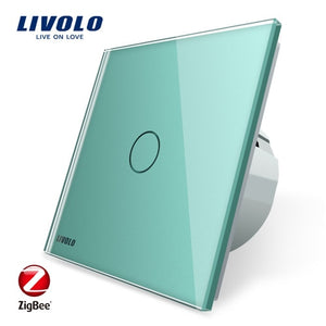 Livolo EU Zigbee Smart Home Wall Touch Switch, Touch WiFi APP Control, google home control