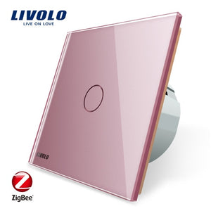 Livolo EU Zigbee Smart Home Wall Touch Switch, Touch WiFi APP Control, google home control